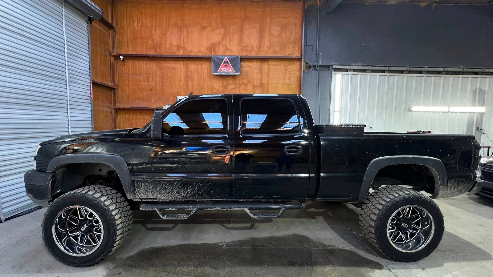 Tinted truck - side view